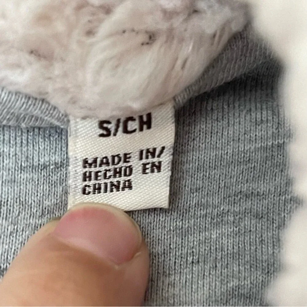 Weatherproof Vintage 3/4 Zip Sherpa Pullover Maroon Small Womens Jacket Sweater - Picture 6 of 7